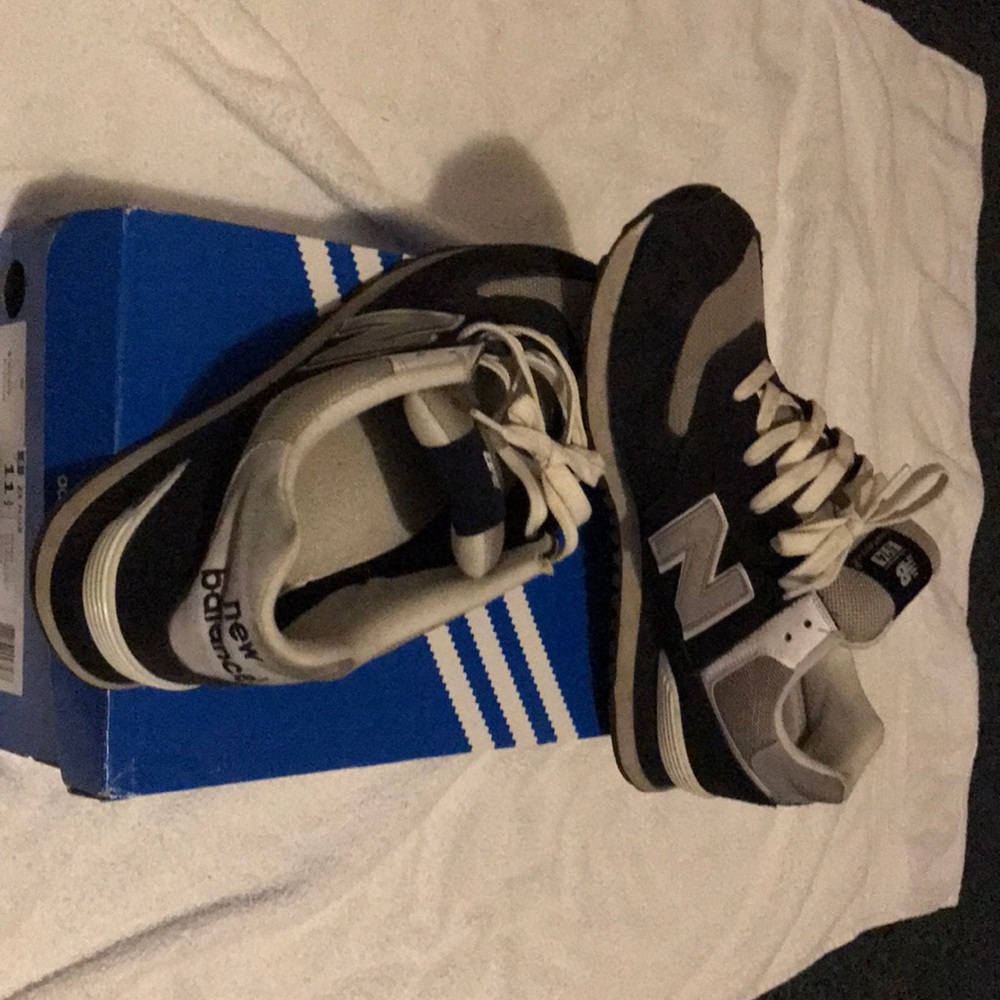 Size 11.5 used new balance 574 shoes